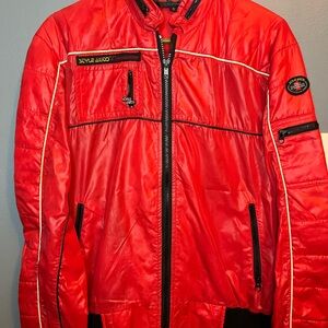 Vintage 80’s Racing Auto California Windbreaker. Size medium.